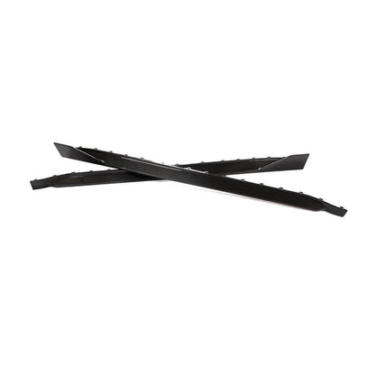 Side Skirt Extensions V2 (for G80, Carbon) for BMW 3 Series G20/21 2018- - image 6