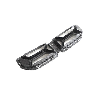 Grille Kidney Inserts (for G87, Carbon) for BMW 2 Series G42 2021- - image 6