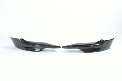 Front Bumper Flap Extensions (for E92/E93 M-Sport 2006-2009, Carbon) for BMW 3 Series E-90/91/92/93 2005-2011 - image 6