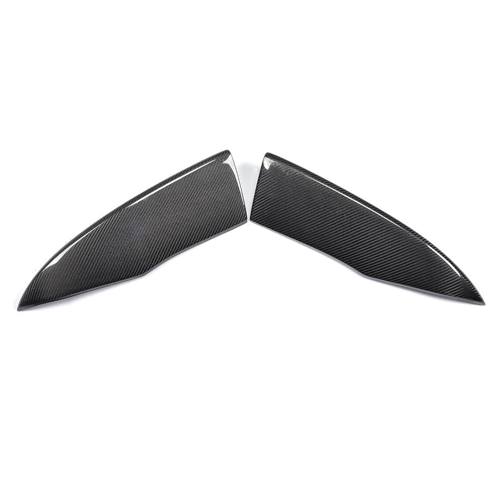Rear bumper flaps Flap (for S-Line Sedan 2012-2016, Carbon) for Audi A3 2012-2020 - image 6