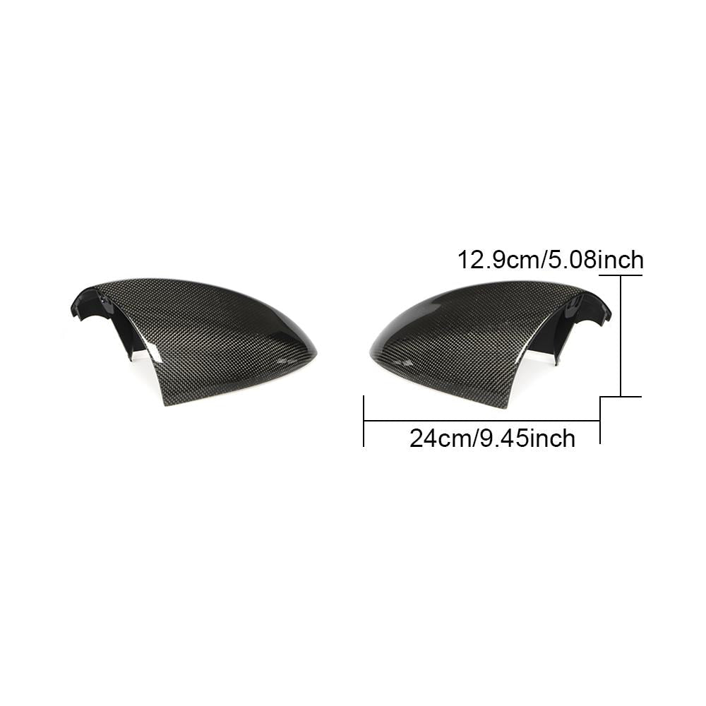 Mirror Covers Replacement Style Carbon Fiber V1 (for e92/e93) for BMW 3 series E-90/91/92/93 2005-2011 - image 6