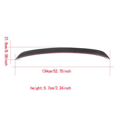 Rear Trunk Spoiler Carbon Fiber V4 (SD) for BMW 5 series E-60/61 2003-2010 - image 6