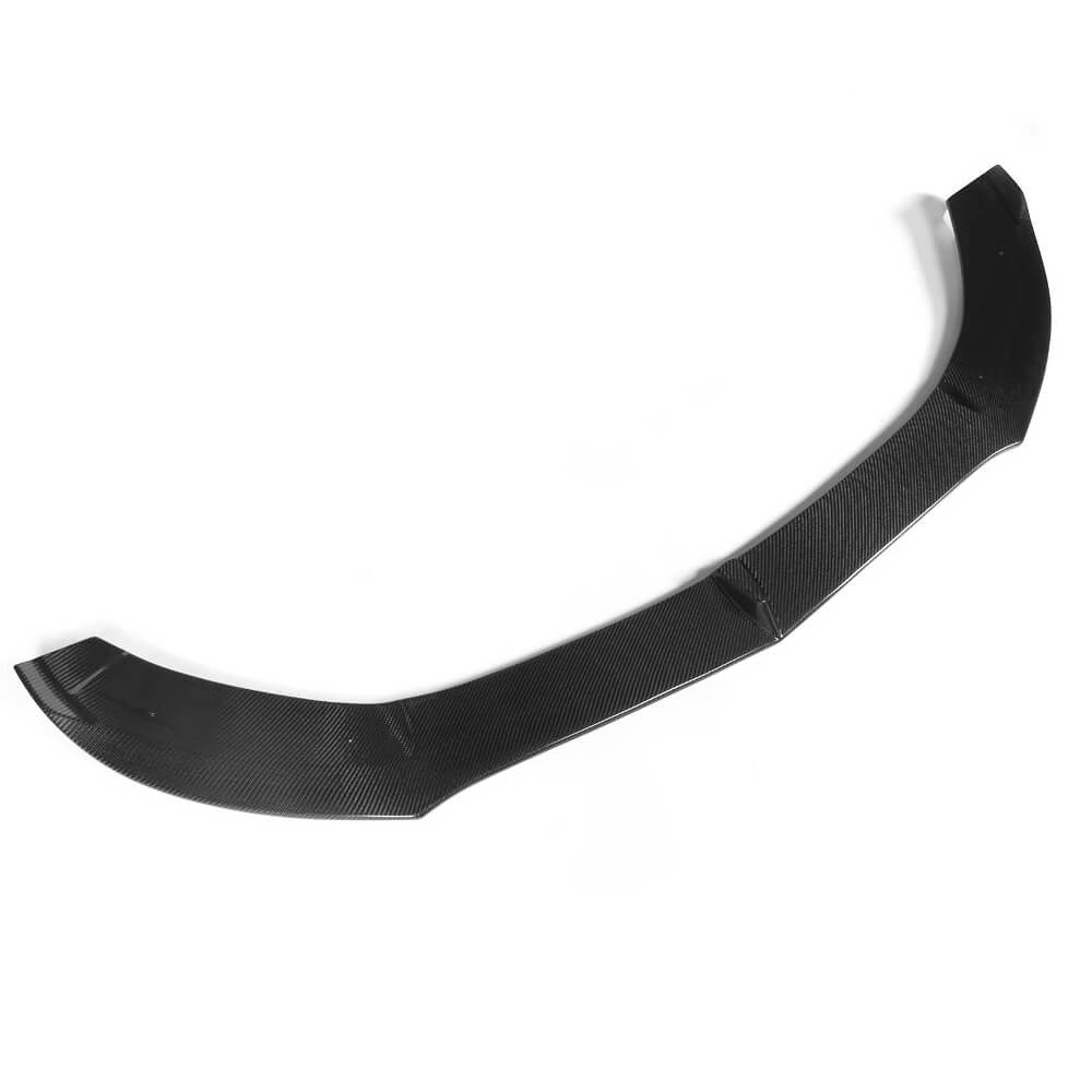 Front Bumper Lip V5 for C43 AMG 2015-2019 Carbon for Mercedes C-сlass W205 2014-2021 - image 6