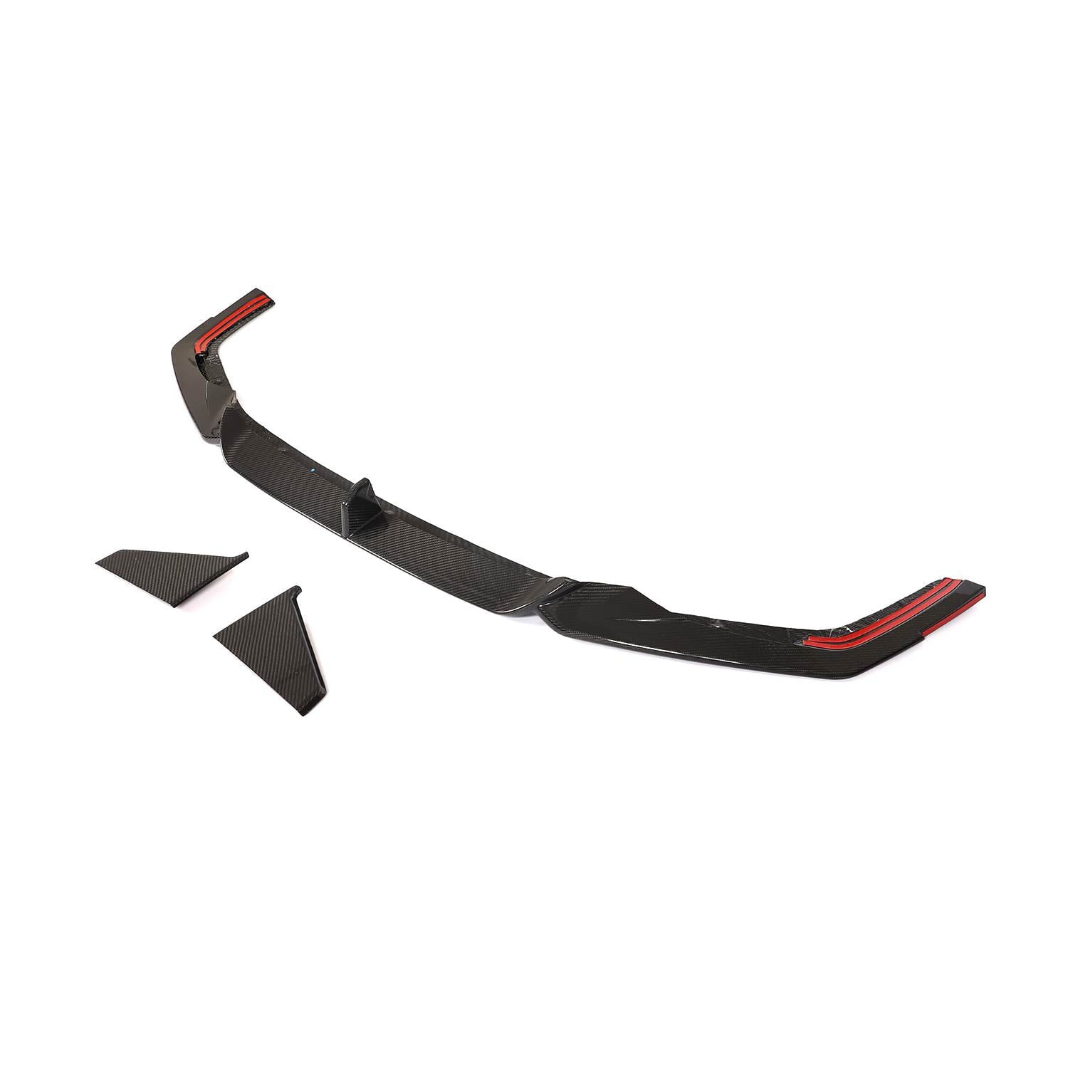 Front bumper lip V2 (for RS7, dry carbon) for Audi A7 2018- - image 6