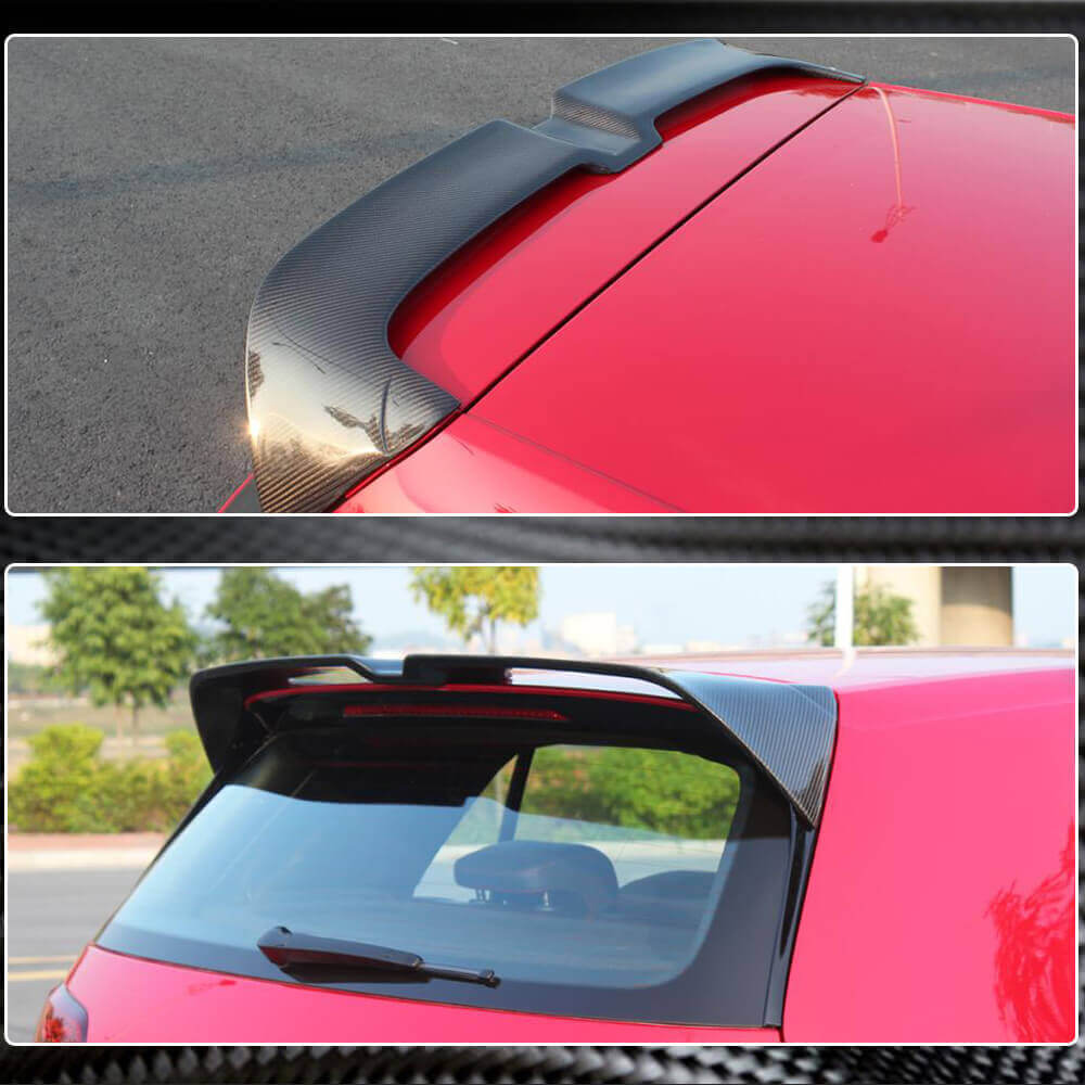 Spoiler V5 (for GTI/R HB, Carbon) for Volkswagen Golf 7/E-Golf 2012-2020 - image 6