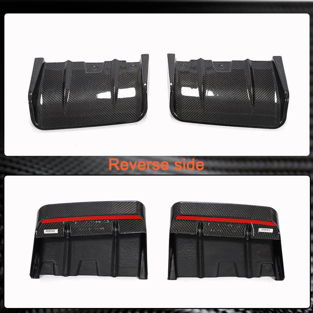 Rear bumper diffuser V1 (2021-2023, Carbon) for Subaru BRZ 2021- - image 6