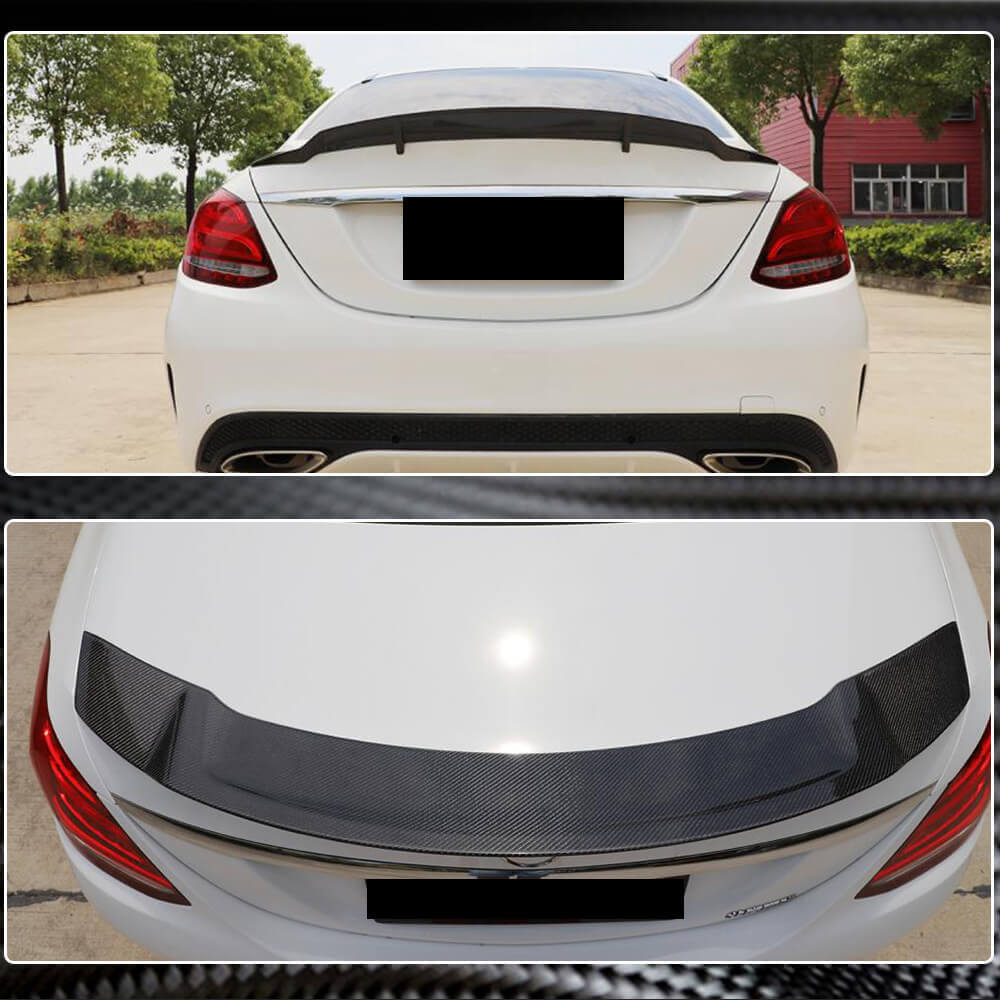 Spoiler V1 (for SD 2015-2019, Carbon) for Mercedes C-class W205 2014-2021 - image 6