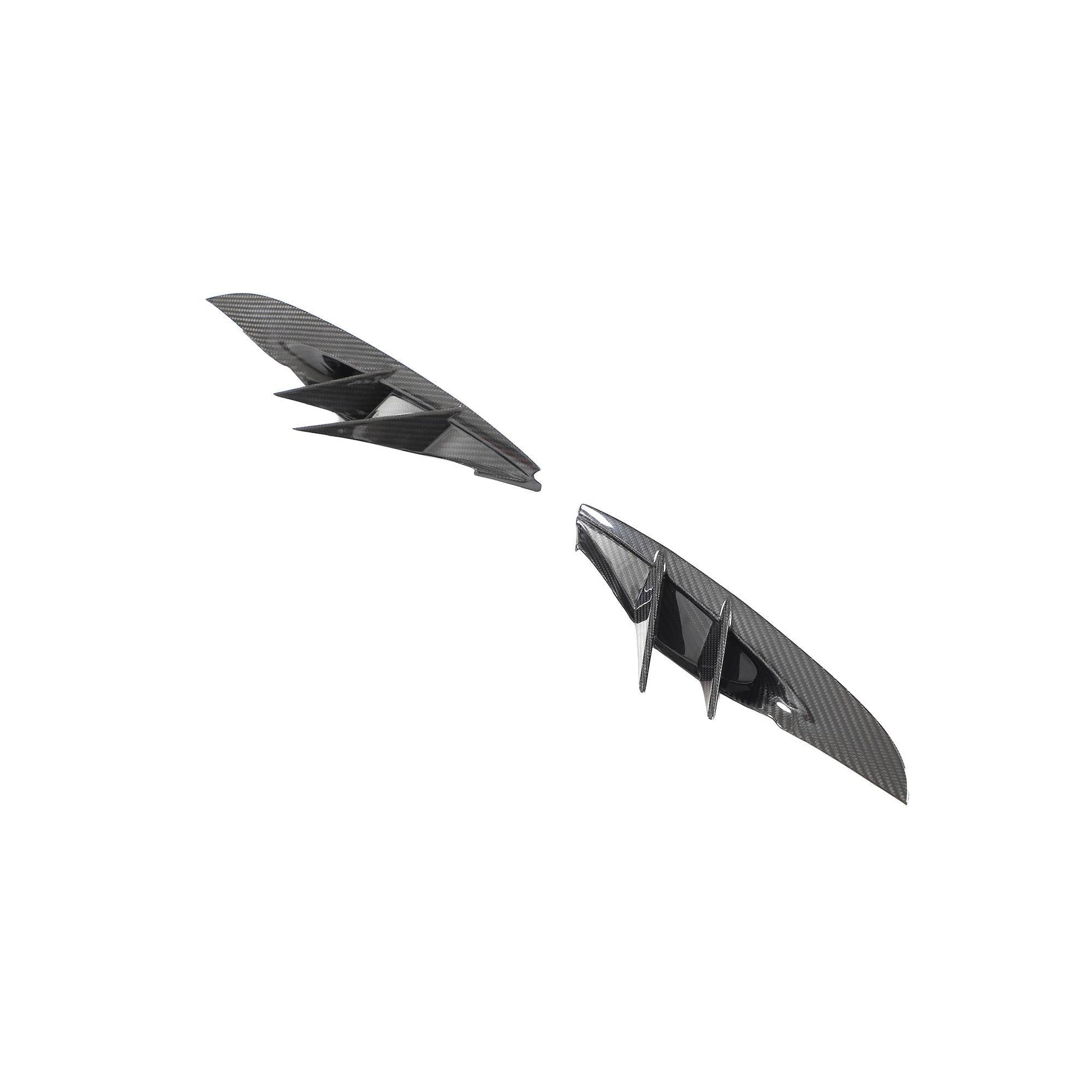 Covers on the front bumper (Carbon) for Toyota Supra 2019- - image 6