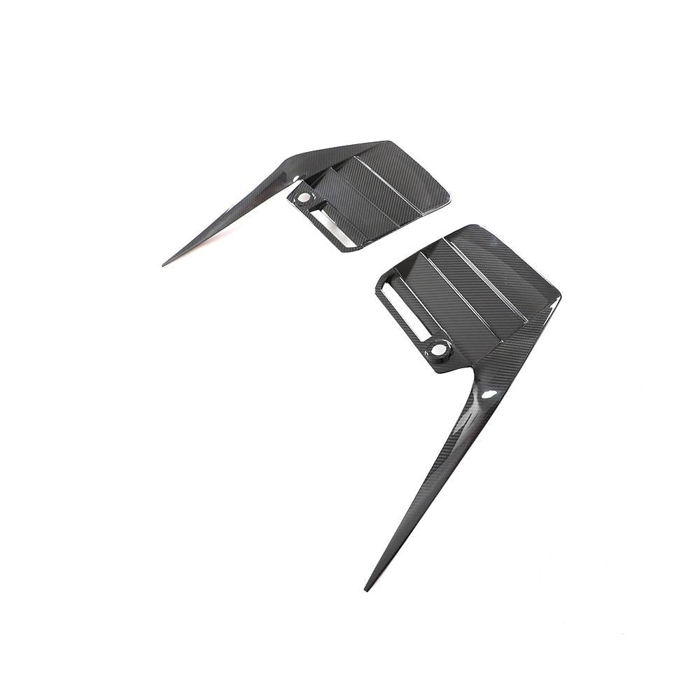 Rear Bumper Splitters Dry Carbon Fiber V1 (for G87) for BMW 2 Series G42 2021- - image 6
