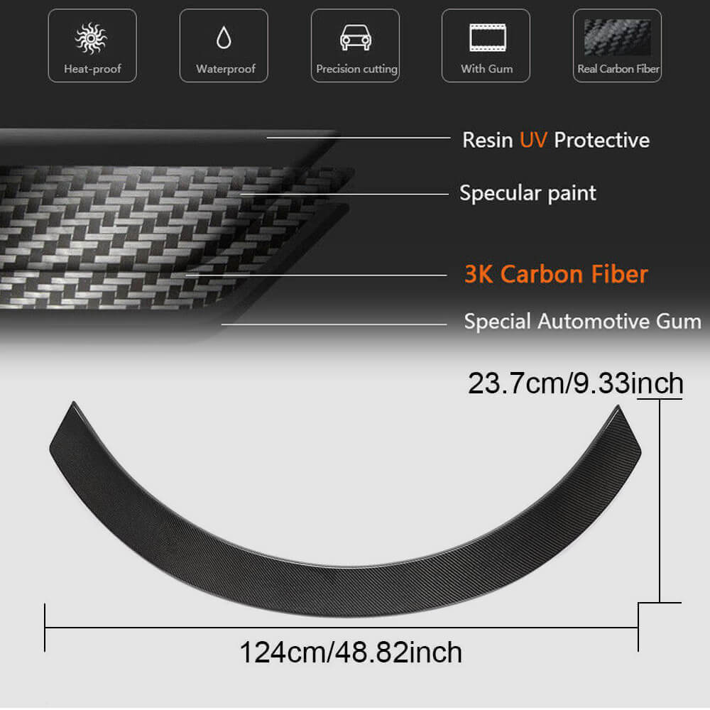 Spoiler V2 (Carbon) for Toyota Supra 2019- - image 6