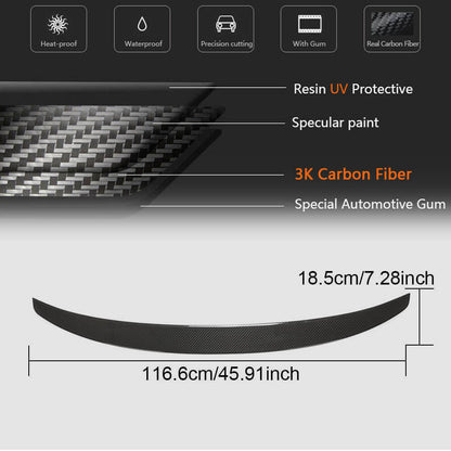 Spoiler (for Carrera/Targa, Carbon) for Porsche 911 (992) 2018– - image 6
