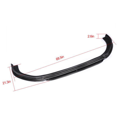 Lip V3 front bumper cover (for GTI HB 2012-2017, Carbon) for Volkswagen Golf 7/E-Golf - image 6