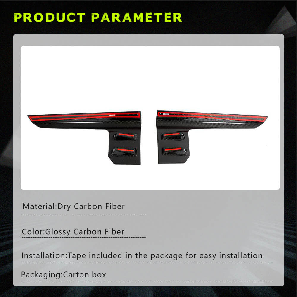 Side Skirt Extensions V2 (for G87, Carbon) for BMW 2 Series G42 2021- - image 6