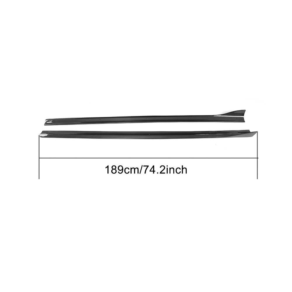 Side sills (for S-Line HB 2012-2016, Carbon) for Audi A3 2012-2020 - image 6