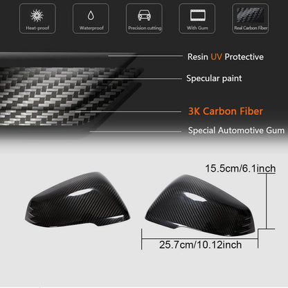 Mirror Covers (Carbon) for Toyota Supra 2019- - image 6