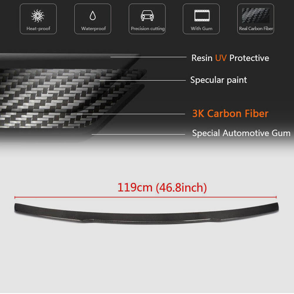 Spoiler (2015-2019, Carbon) for Jaguar XE 2016- - image 6