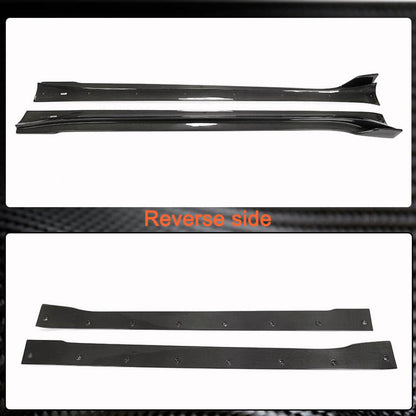 Carbon Side Skirt Extensions V1 (2019+) for Tesla Model Y 2020- - image 6
