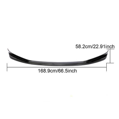 Front Bumper Lip Spoiler (for Base 2015-2017, Carbon) for Cadillac ATS 2012-2019 - image 6