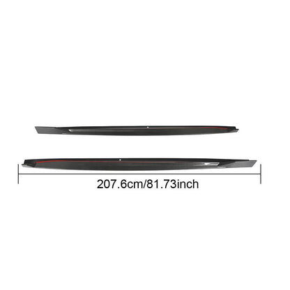 Carbon Side Skirt Covers V2 (Real Carbon) for BMW X5 G05 2019–2026 - image 6