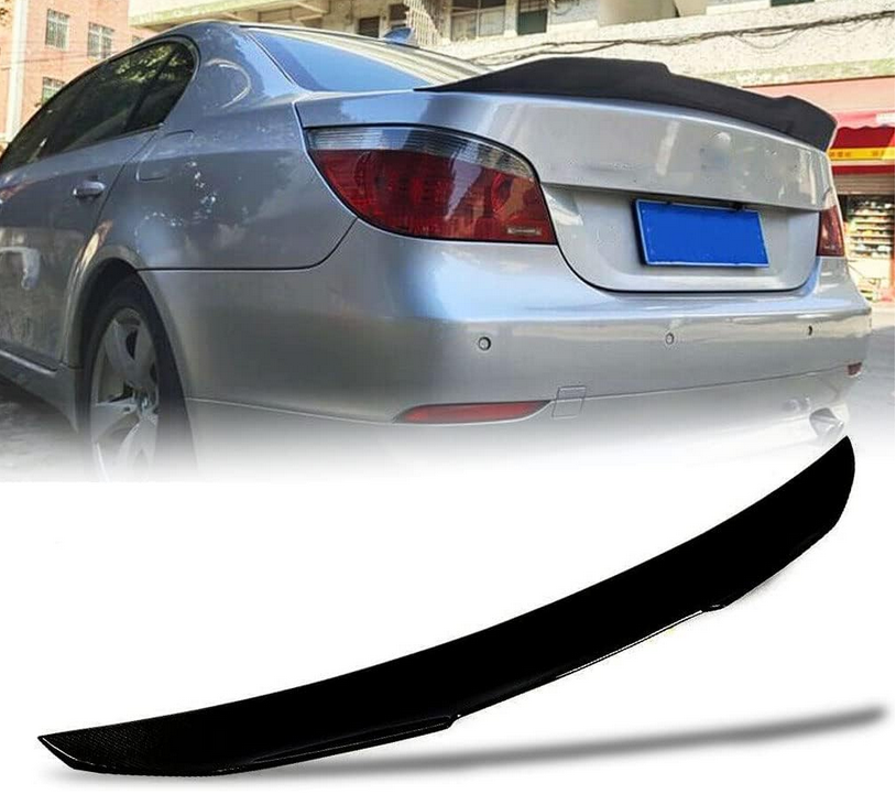 Rear Trunk Spoiler Carbon Fiber V1 (SD) for BMW 5 series E-60/61 2003-2010 - image 6