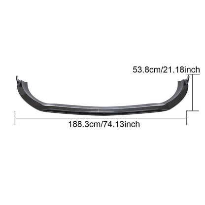Front Bumper Lip Overlay (2020+, Dry Carbon) for Mercedes Vito/V-class W447 2014- - image 6