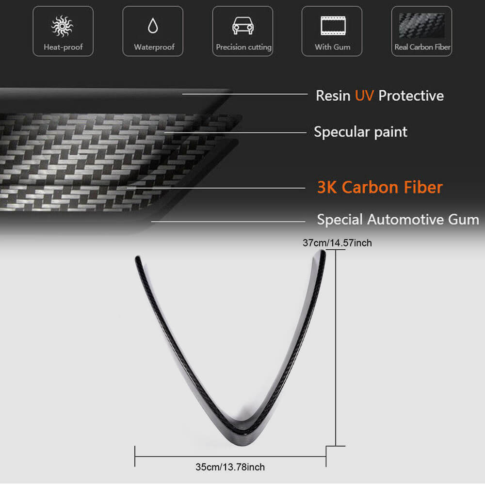 Radiator grille trim (2017-2023, Dry carbon) for Alfa Romeo Stelvio - image 9