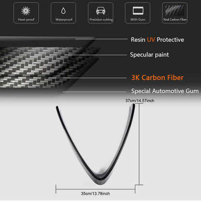 Radiator grille trim (2017-2023, Dry carbon) for Alfa Romeo Stelvio - image 9