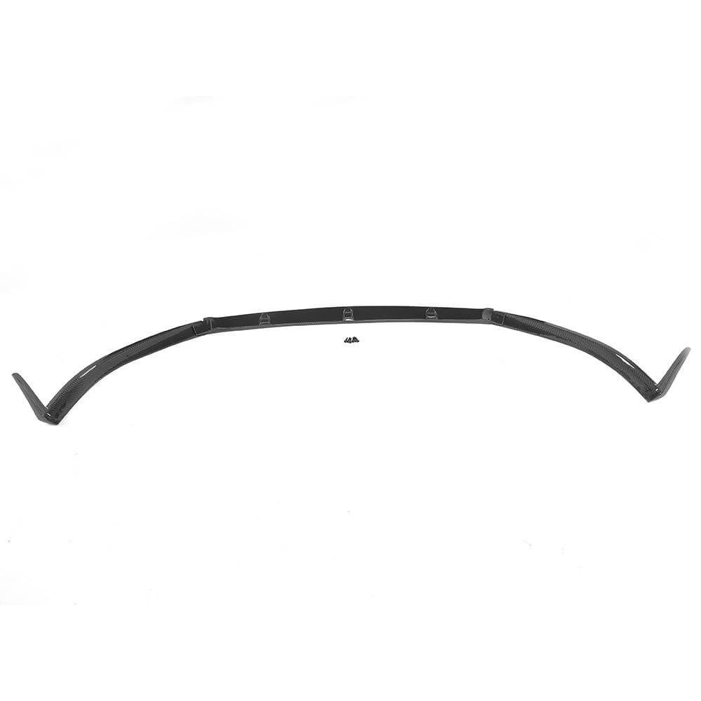 Front Bumper Lip V1 (for Coupe/Cabriolet C63 AMG 2015-2019, Carbon) for Mercedes C-сlass W205 2014-2021 - image 6