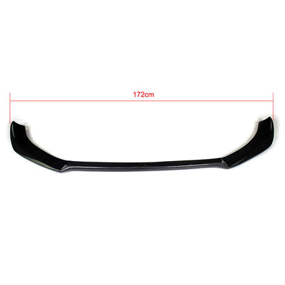Front bumper lip (for S-Line 2007-2011, Carbon) for Audi A4 B8 2007-2015 - image 6