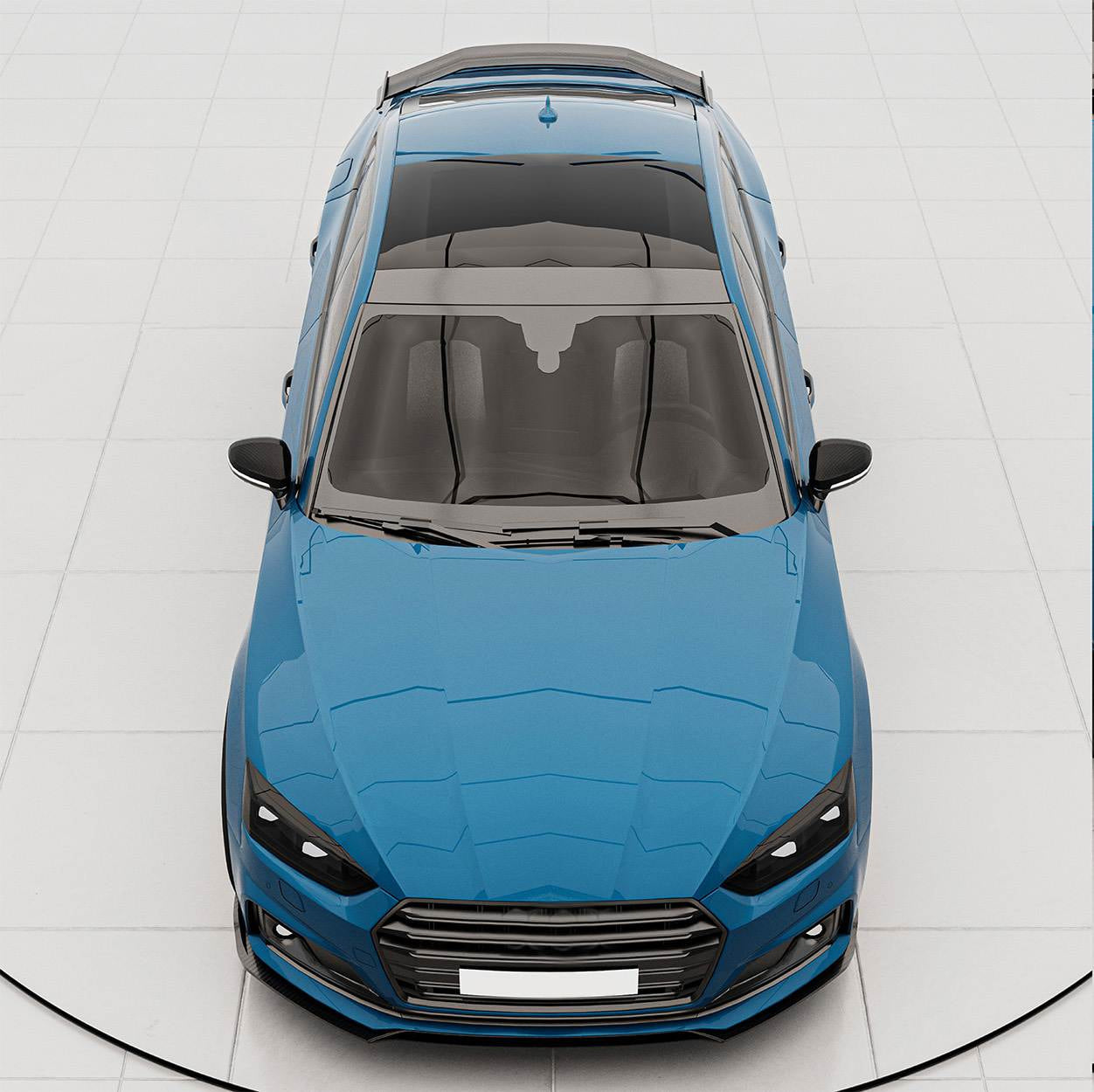 Carbon body kit (for S-Line 2016-2019) for Audi A5 2016-2025 - image 6