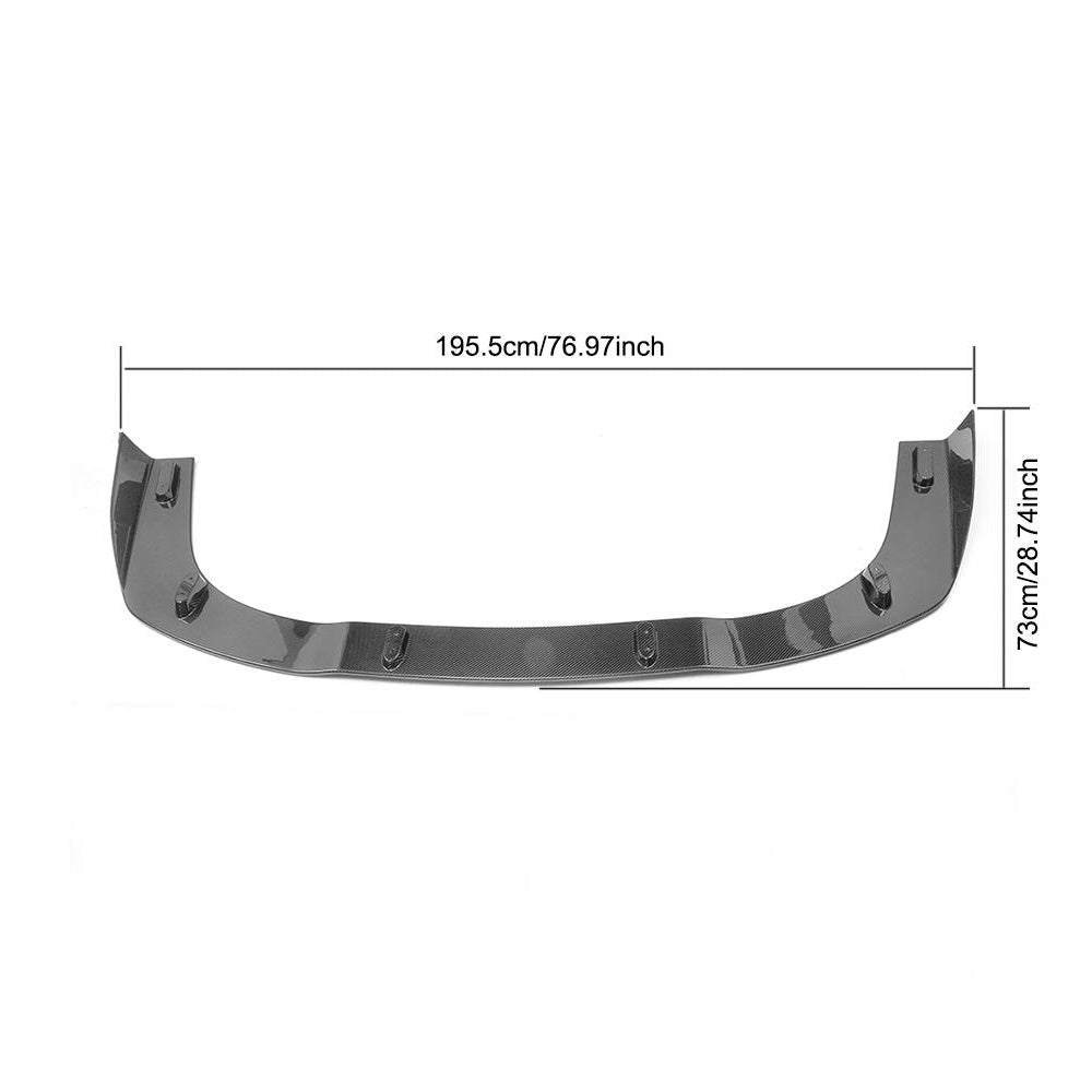 Front Bumper Lip Spoiler (2011-2013, Carbon) for Ferrari 458 Italia 2009-2015 - image 6