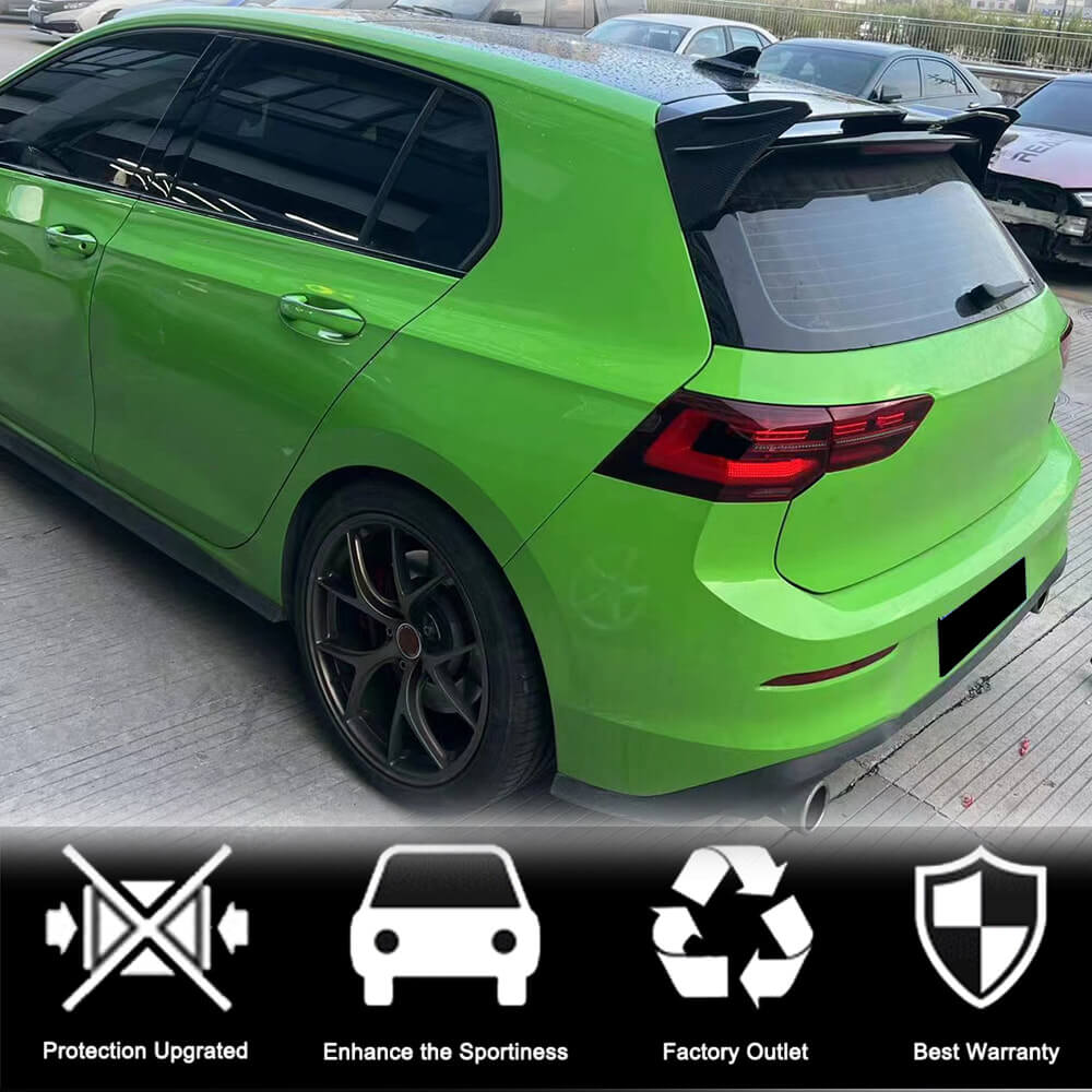 Spoiler V2 (for GTI/R EU 2019-2024, Carbon) for Volkswagen Golf 8 2019- - image 6