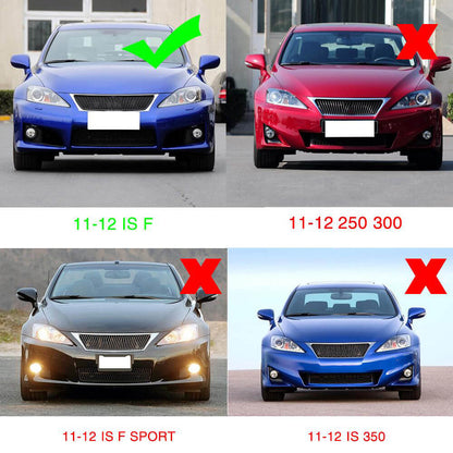 Cover on the front bumper Lip (for F 2011-2013, Carbon) for Lexus IS 2005-2013 - image 6