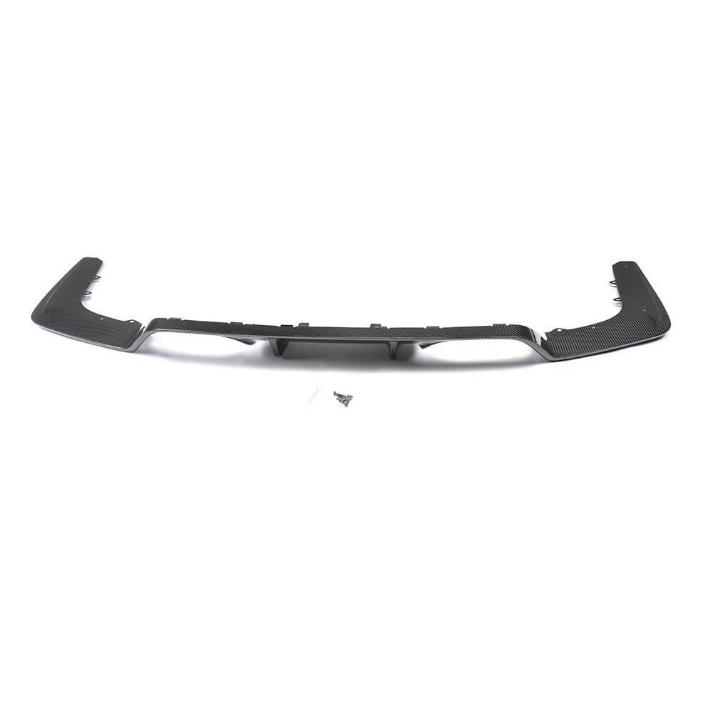 Rear Bumper Diffuser Carbon Fiber V2 (for F82/F83) for BMW 4 series F-32 2012-2020 - image 6