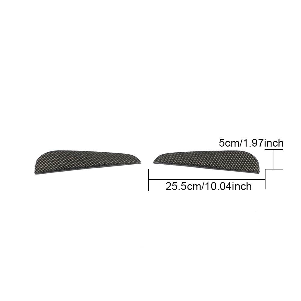 Covers on the rear bumper (2014-2019, Carbon) for Mercedes Vito / V-class W447 2014↗ year - image 6