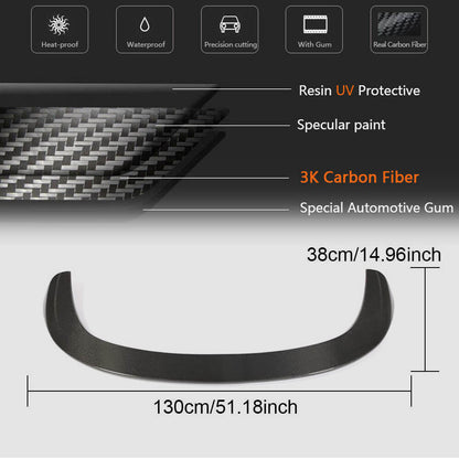 Spoiler (for GLE, Carbon) for Mercedes GLE/ML сlass W166 2011-2018 - image 6
