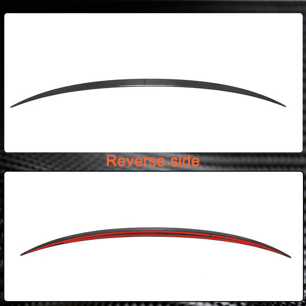 Rear Trunk Spoiler Dry Carbon Fiber for Bentley Bentayga - image 6