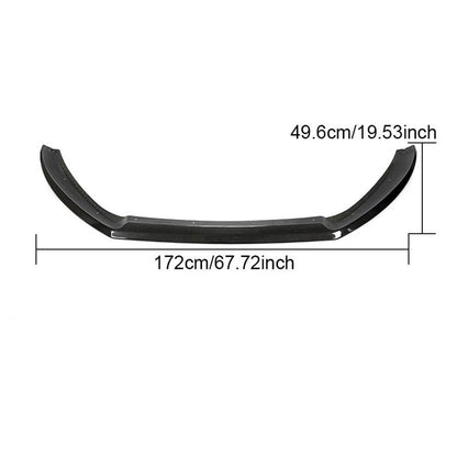 Front bumper lip (for S-Line Coupe 2007-2011, Carbon) for Audi A5 2007-2015 - image 6