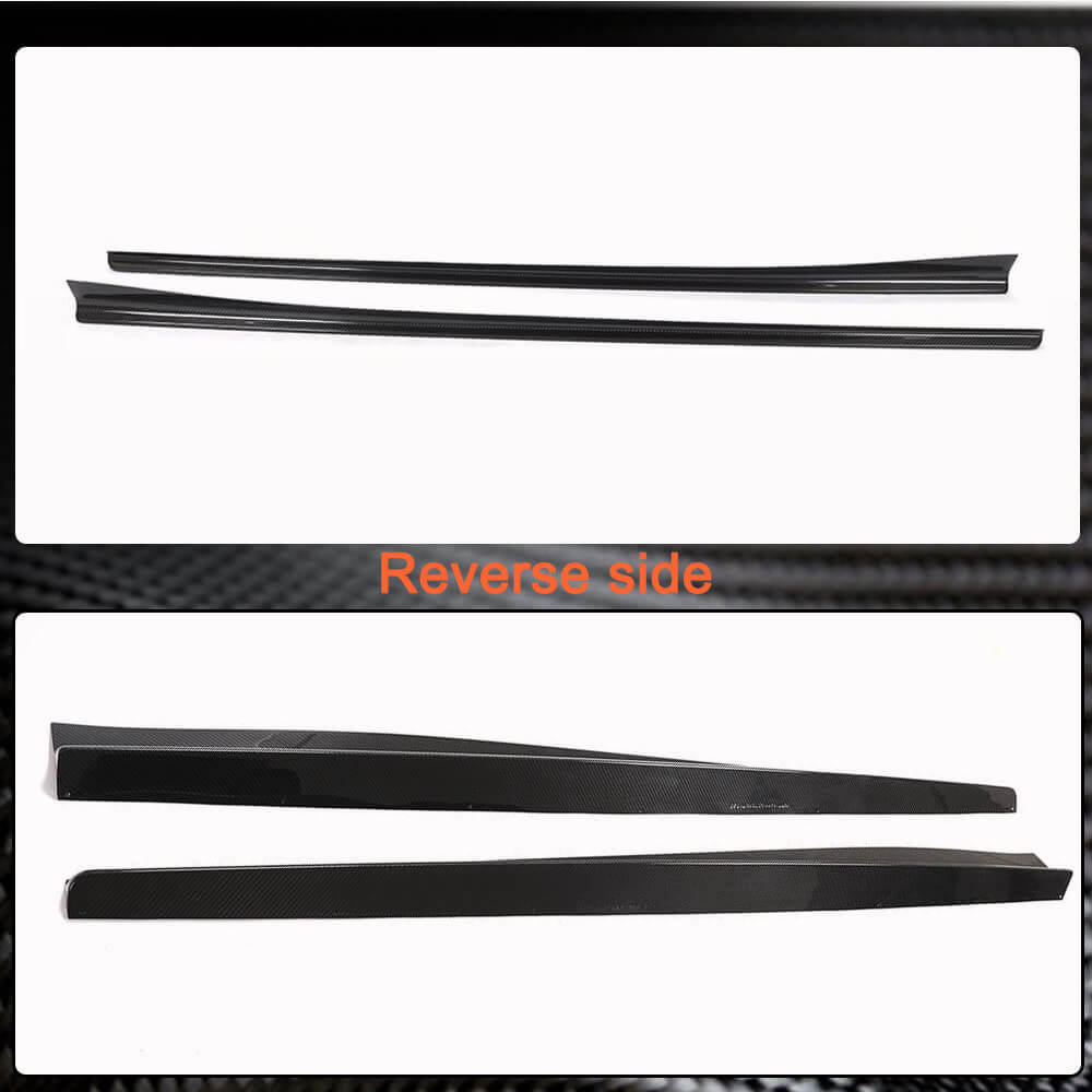 Side Skirt Extensions (for G14/G15 M-Sport, Carbon) for BMW 8 Series G14/G15/G16 2018- - image 6
