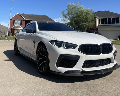 Front Bumper Lip Side Skirts Extension Rear Diffuser Dry Carbon Fiber (for F93) for BMW 8 series G14/G15/G16 - image 6
