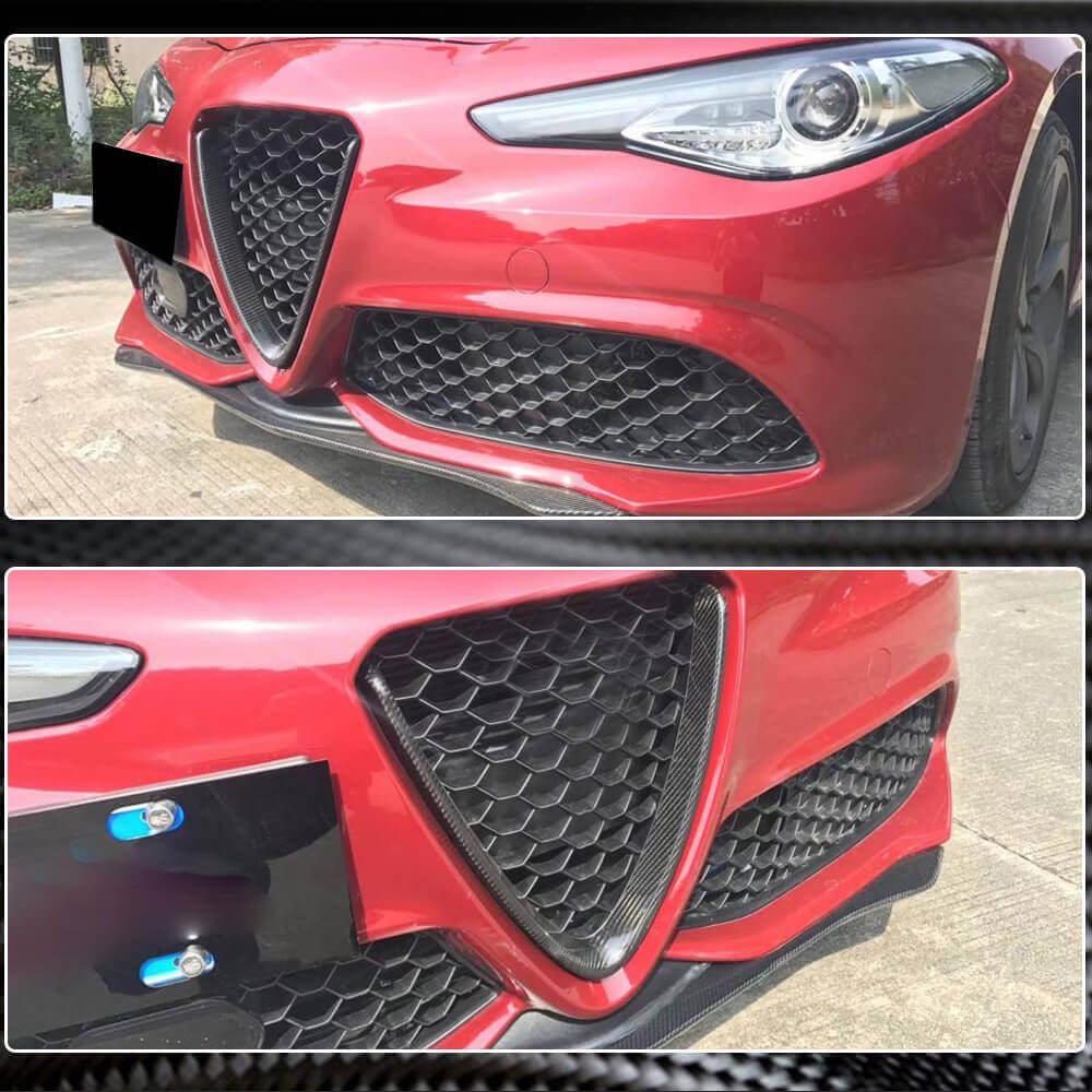 Grille Cover (for Sport/Quadrifoglio) for Alfa Romeo Giulia 2016-2022 - image 6