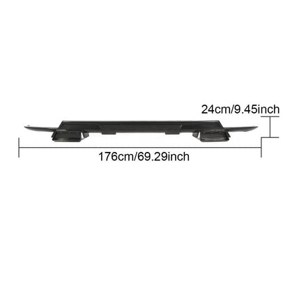 Rear bumper diffuser V1 (for V-Class 2014-2019, Carbon) for Mercedes Vito / V-class W447 2014↗ year - image 6