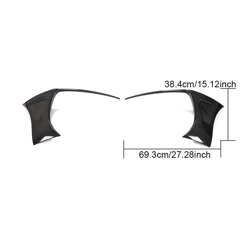 Carbon Front Bumper Covers (for 2015-2019) for Volkswagen T6 2015-2024 - image 6