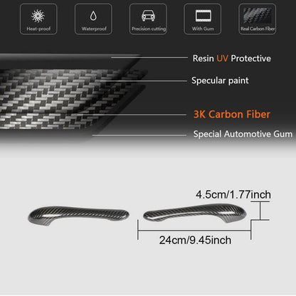 Carbon Door Handle Covers for Maserati GranTurismo 2007-2019 - image 6