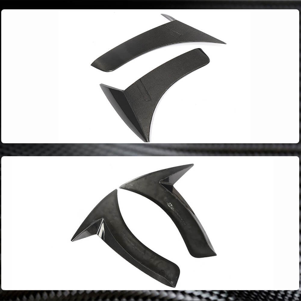 Carbon Front Fender Covers (2014-2017) for Mercedes S-сlass W222 2013-2022 - image 6