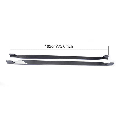 Side Skirts V2 (Carbon) for Ford Mustang 2015-2023 - image 6