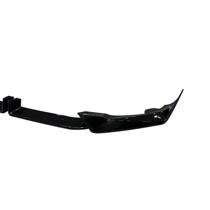 Front Bumper Lip ABS Glossy Black (2023+ M-Sport) for BMW X6 G06 2019- - image 6