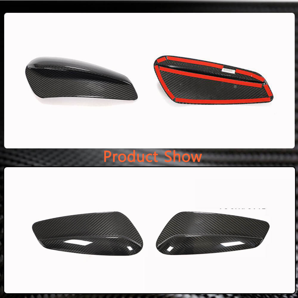 Carbon Rear Fender Covers (for Carrera/Targa) for Porsche 911 (992) 2018– - image 6