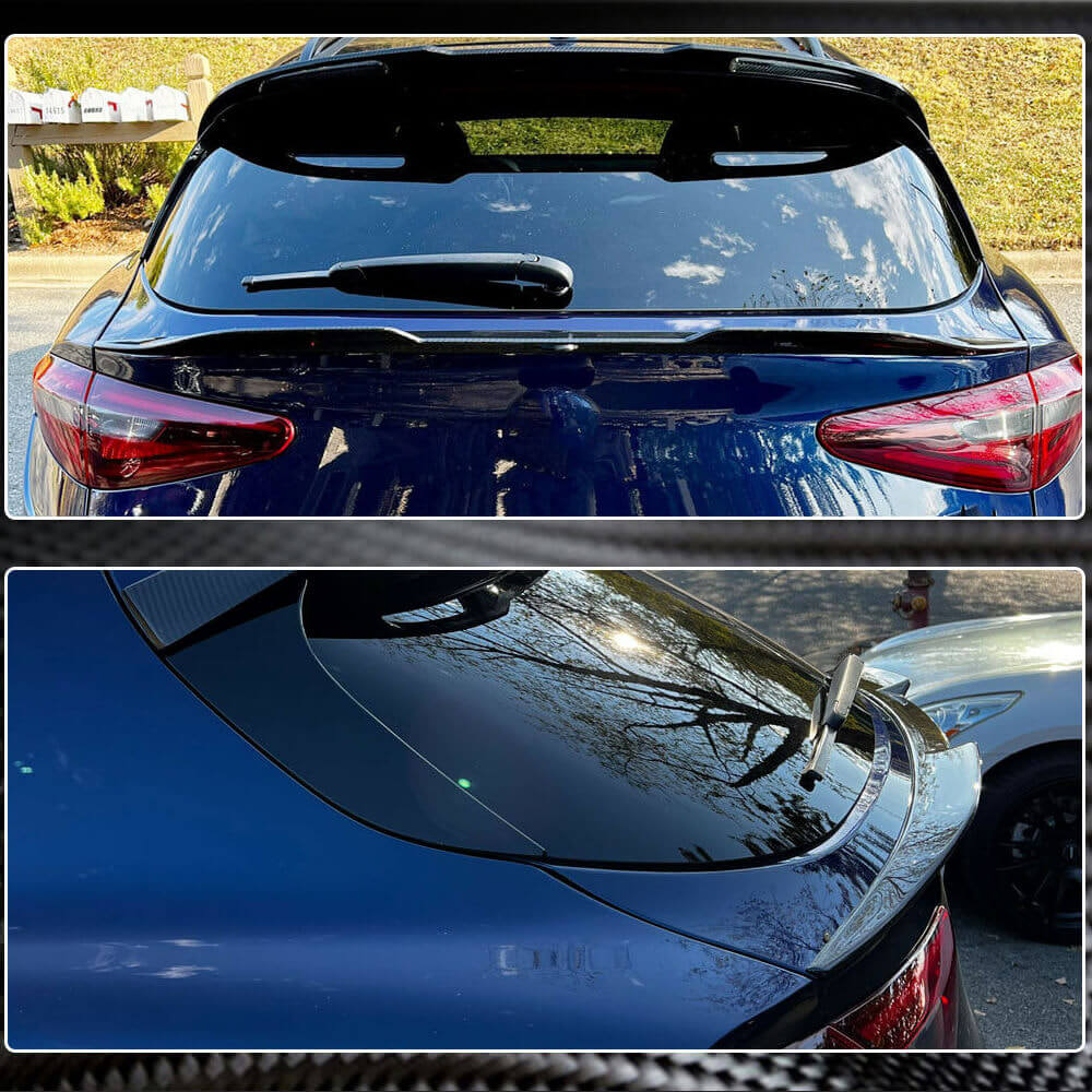 Lower spoiler V2 (2017-2023, Dry carbon) for Alfa Romeo Stelvio - image 11