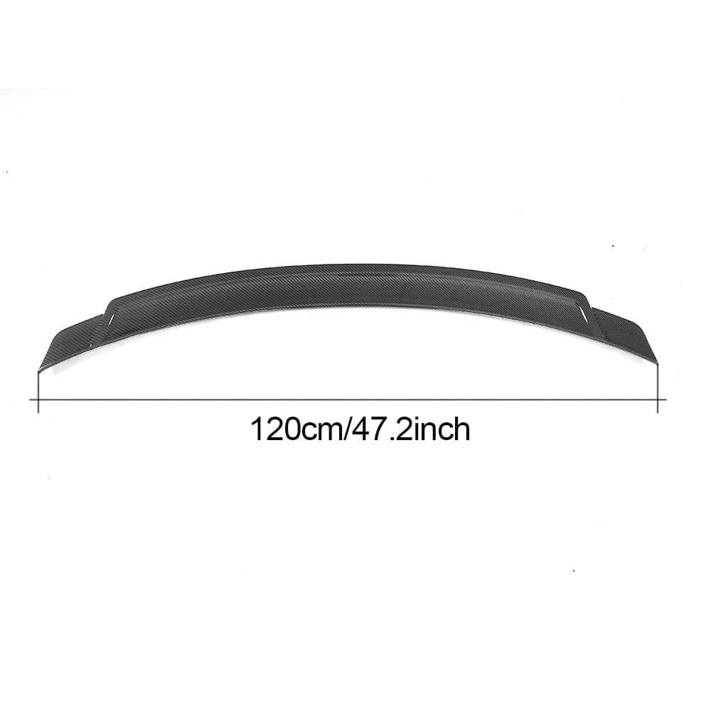 Rear Trunk Spoiler Carbon Fiber V3 (for F82) for BMW 4 series F-32 2012-2020 - image 6